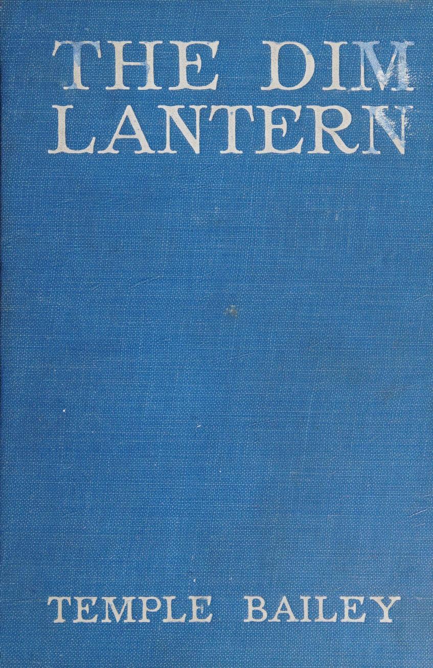 جلد کتاب The Dim Lantern