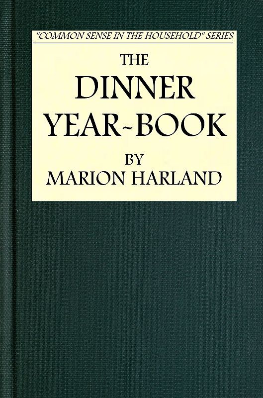 جلد کتاب The Dinner Year-Book