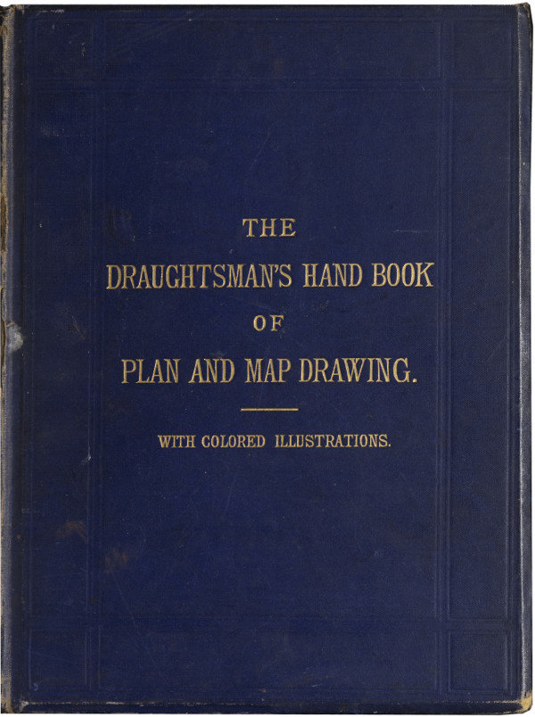 جلد کتاب The Draughtsman's Handbook of Plan and Map Drawing