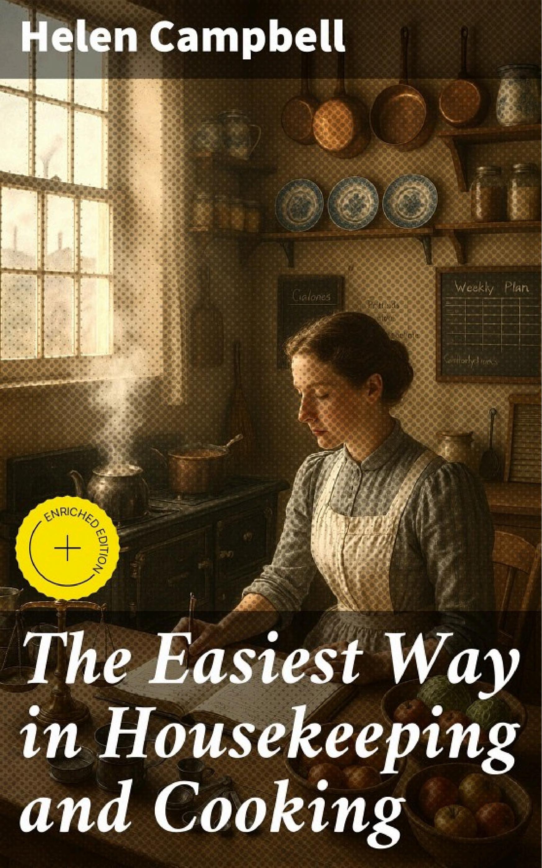 جلد کتاب The Easiest Way in Housekeeping and Cooking