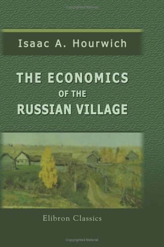 جلد کتاب The Economics of the Russian Village