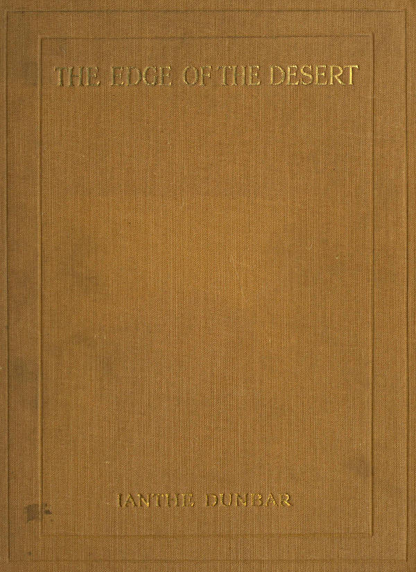 جلد کتاب The Edge of the Desert