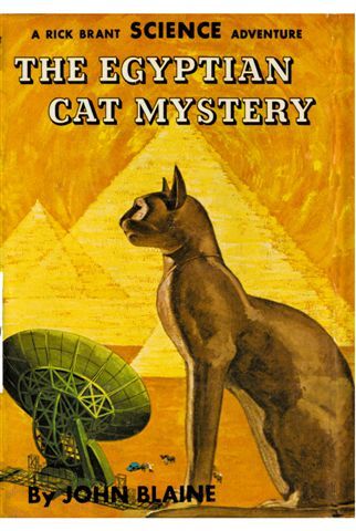 جلد کتاب The Egyptian Cat Mystery