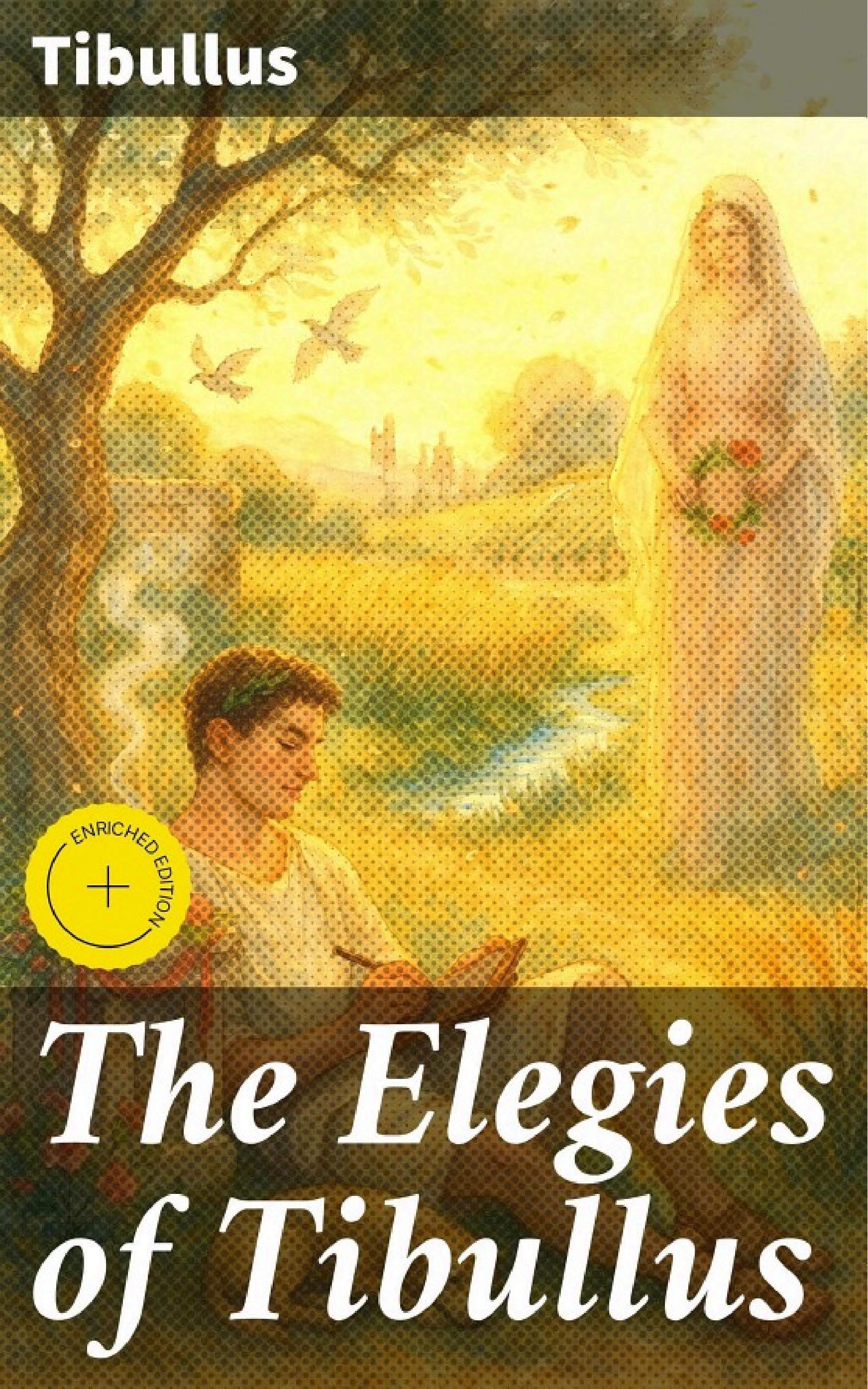 جلد کتاب The Elegies of Tibullus