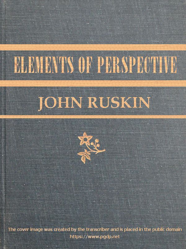 جلد کتاب The Elements of Perspective