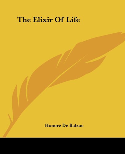 جلد کتاب The Elixir of Life
