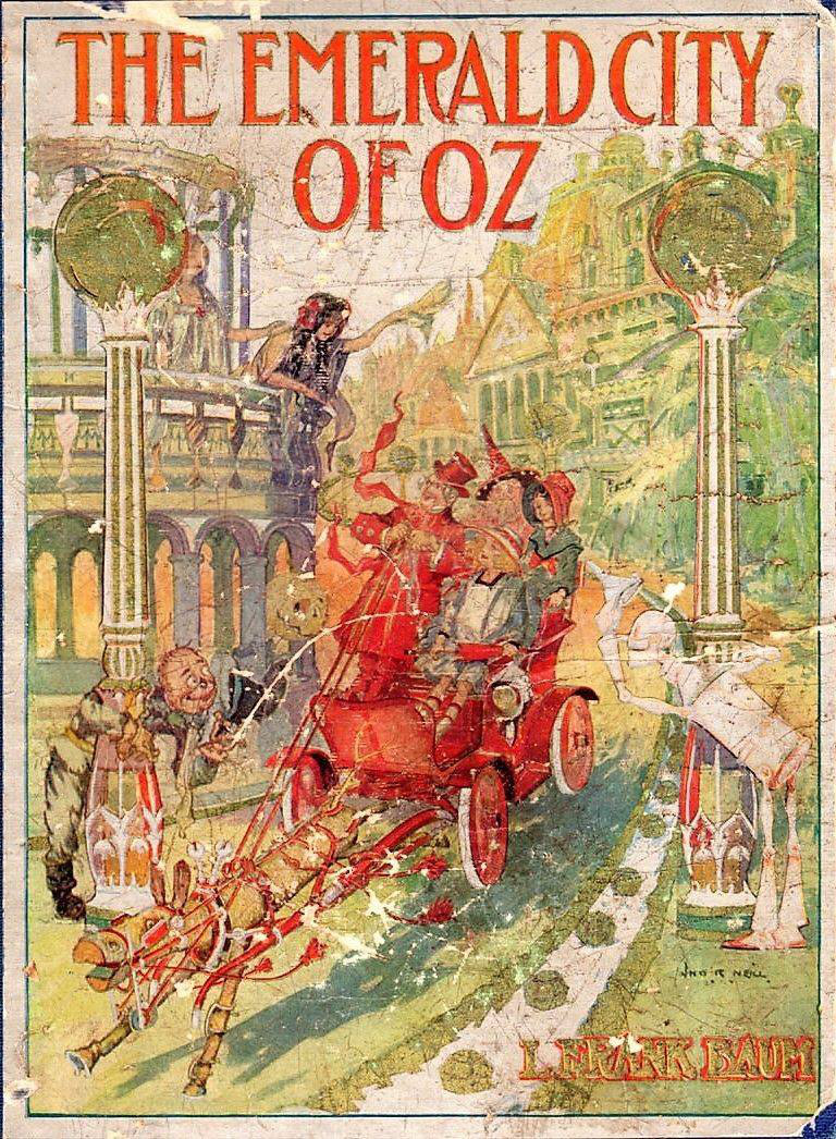 جلد کتاب The Emerald City of Oz