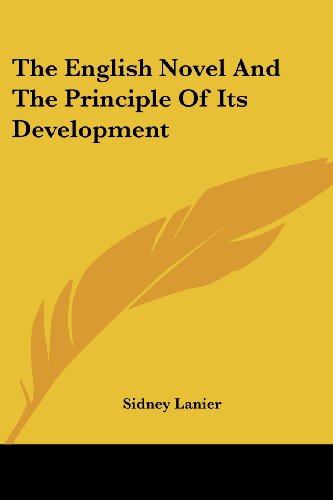 جلد کتاب The English Novel and the Principle of its Development