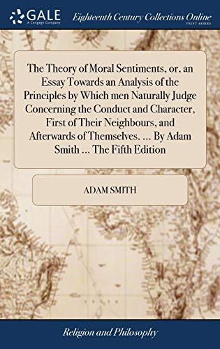 جلد کتاب The Essays of Adam Smith