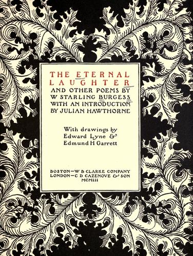 جلد کتاب The Eternal Laughter, and Other Poems