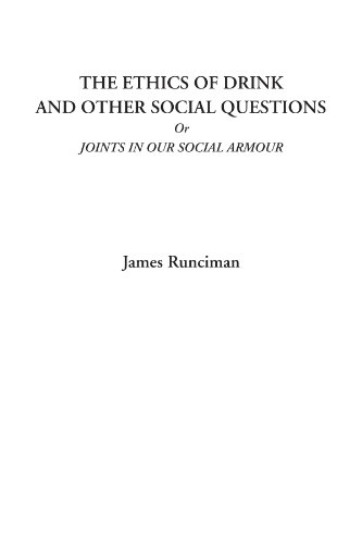 جلد کتاب The Ethics of Drink and Other Social Questions