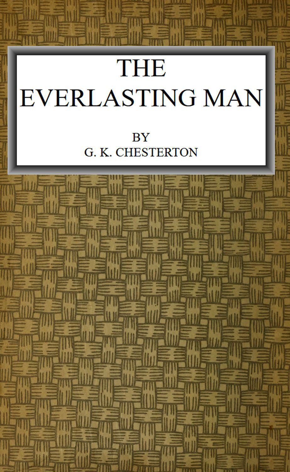 جلد کتاب The Everlasting Man