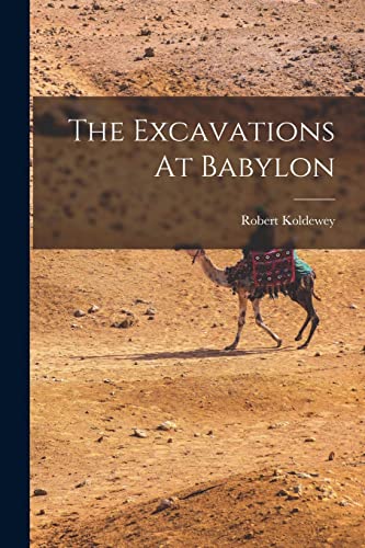 جلد کتاب The Excavations at Babylon