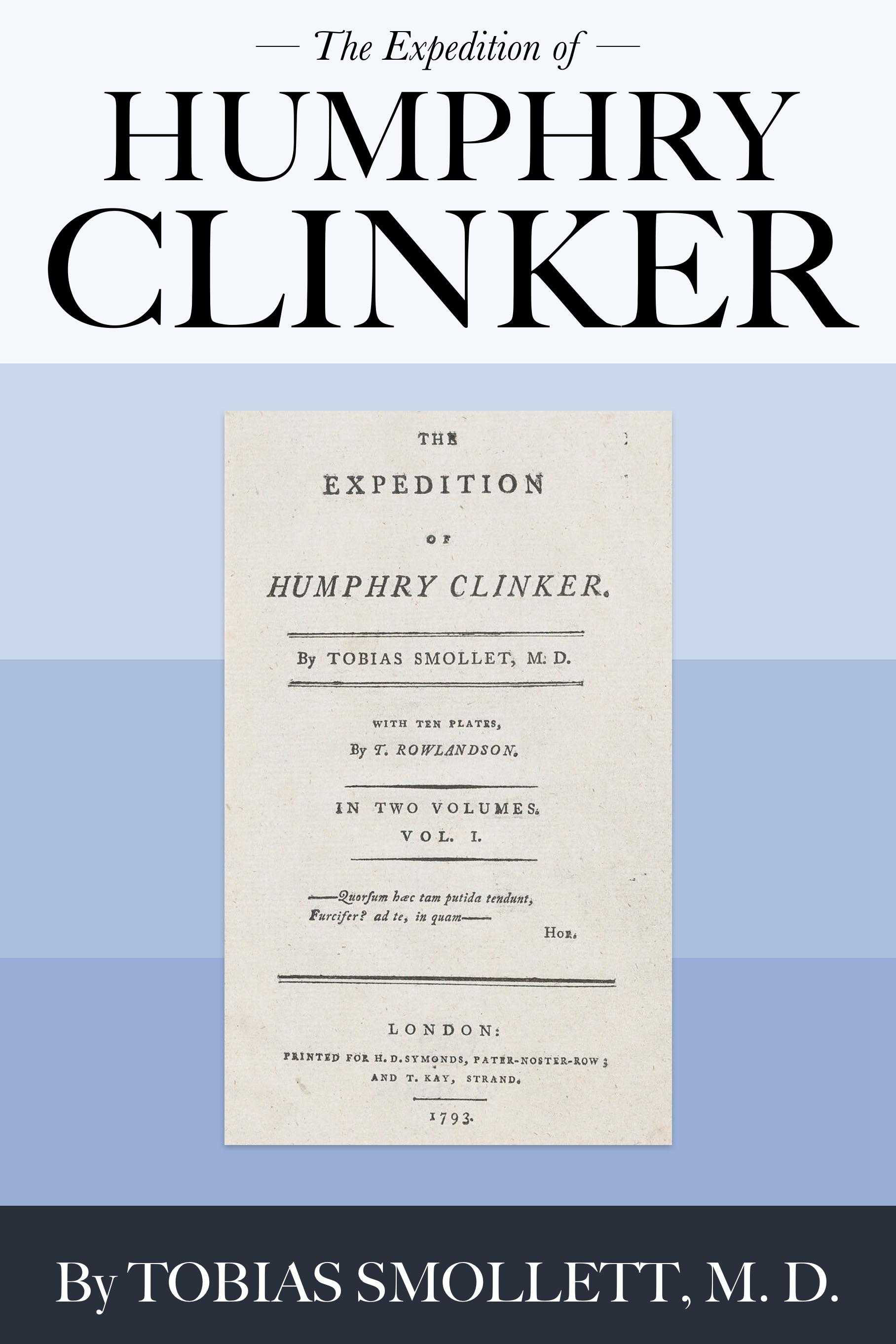 جلد کتاب The Expedition of Humphry Clinker