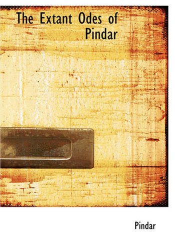 جلد کتاب The Extant Odes of Pindar