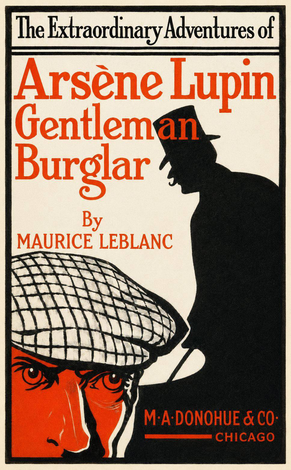 جلد کتاب The Extraordinary Adventures of Arsène Lupin, Gentleman-Burglar
