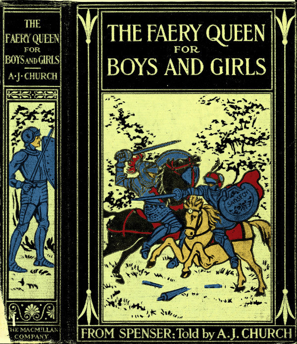 جلد کتاب The Faery Queen and Her Knights