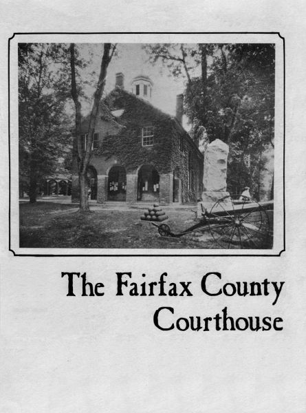 جلد کتاب The Fairfax County Courthouse