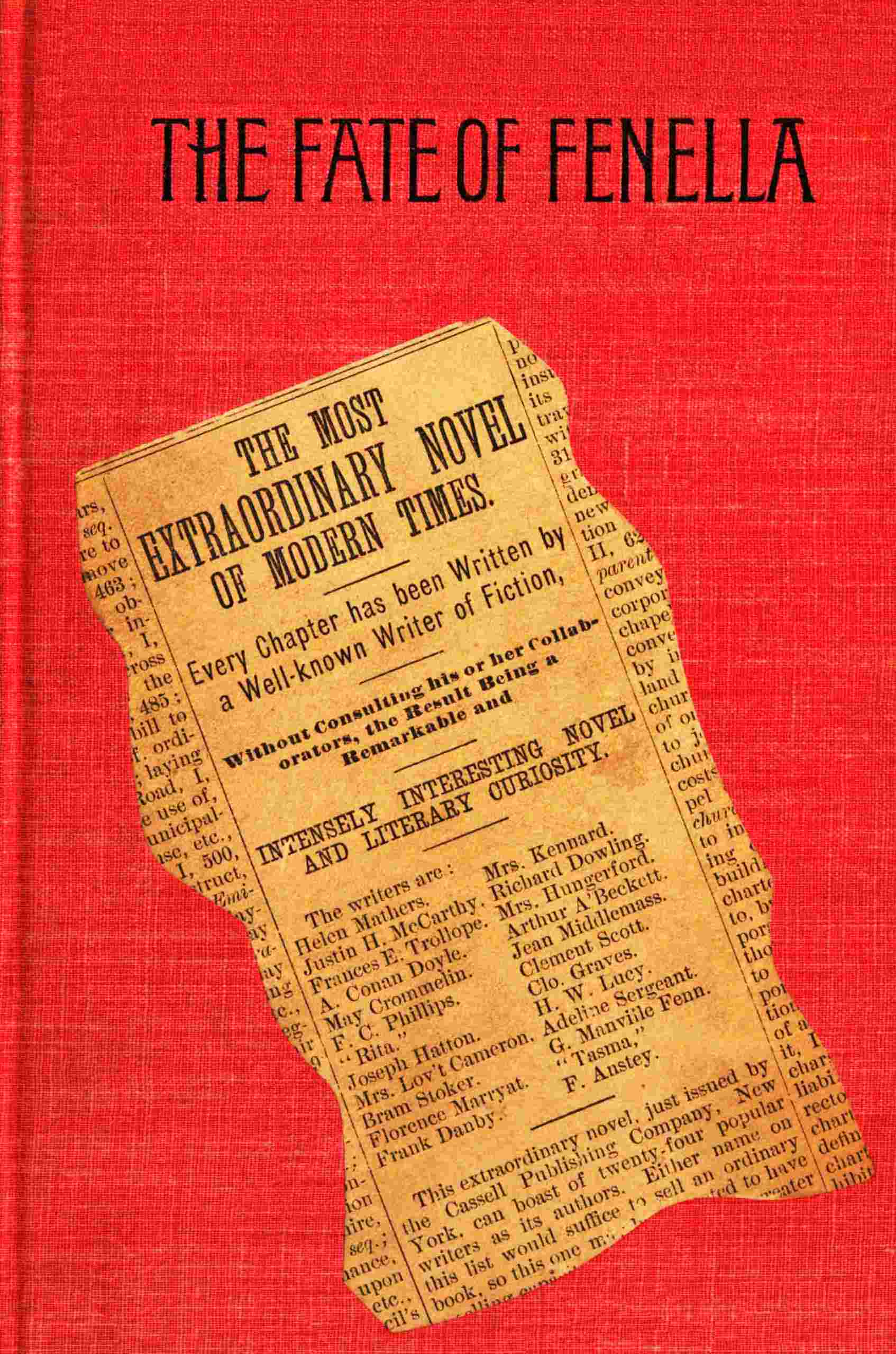 جلد کتاب The fate of Fenella