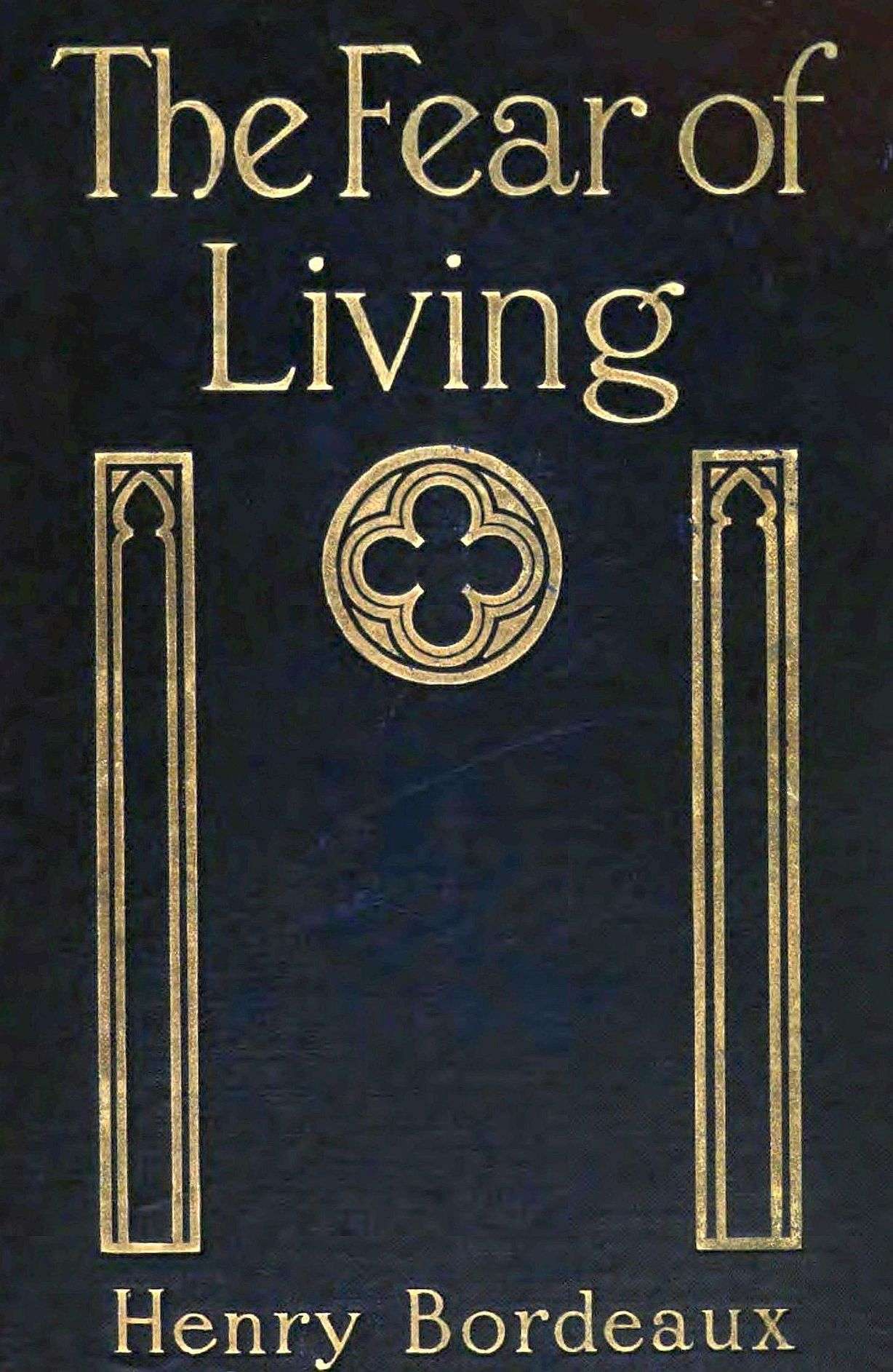 جلد کتاب The Fear of Living