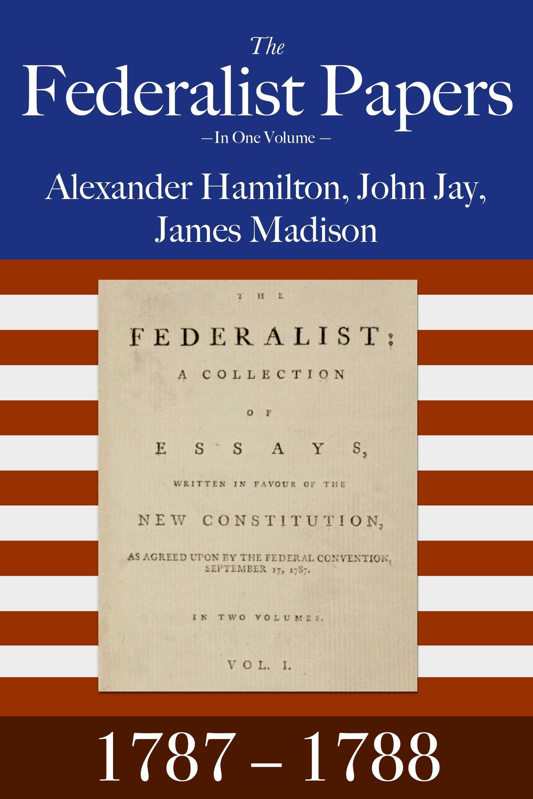 جلد کتاب The Federalist Papers