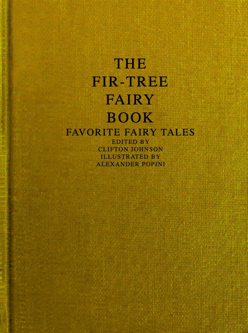 جلد کتاب The Fir-Tree Fairy Book: Favorite Fairy Tales