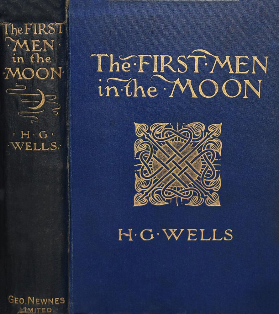 جلد کتاب The First Men in the Moon