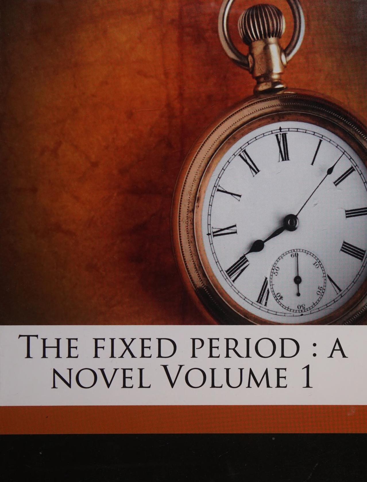جلد کتاب The Fixed Period