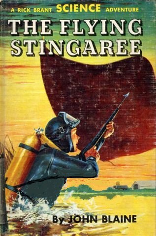 جلد کتاب The Flying Stingaree: A Rick Brant Science-Adventure Story