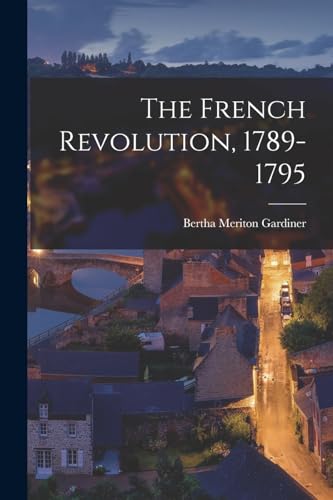 جلد کتاب The French Revolution 1789-1795