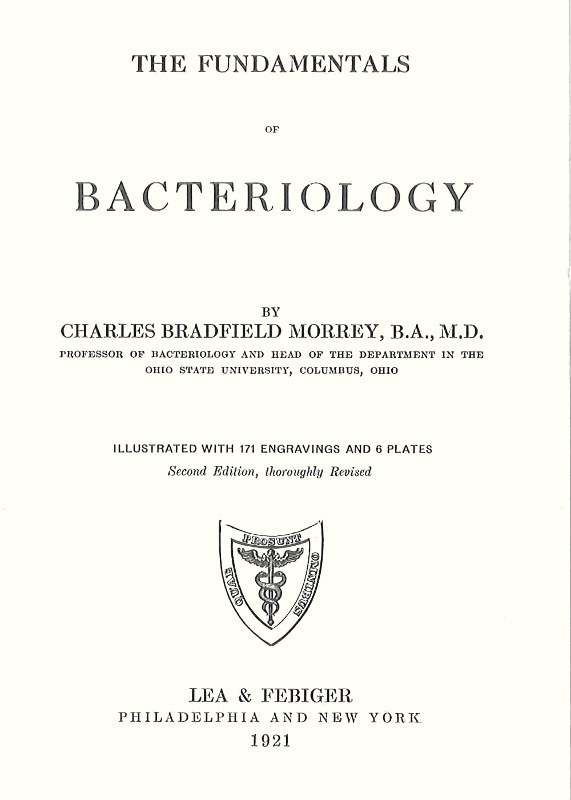جلد کتاب The Fundamentals of Bacteriology