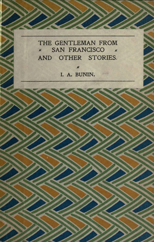 جلد کتاب The Gentleman from San Francisco, and Other Stories