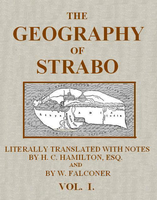 جلد کتاب The Geography of Strabo, Volume 1
