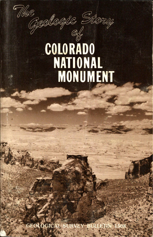 جلد کتاب The Geologic Story of Colorado National Monument