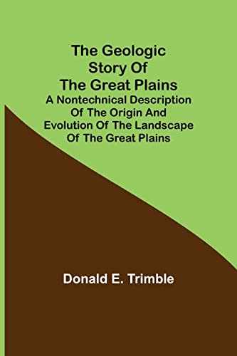 جلد کتاب The Geologic Story of the Great Plains