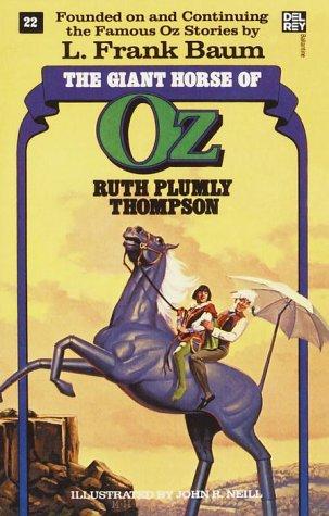 جلد کتاب The Giant Horse of Oz