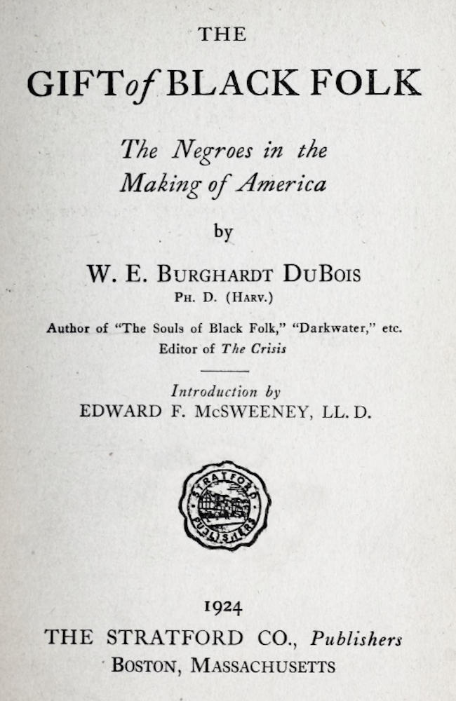 جلد کتاب The Gift of Black Folk