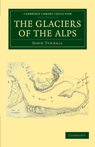 جلد کتاب The Glaciers of the Alps