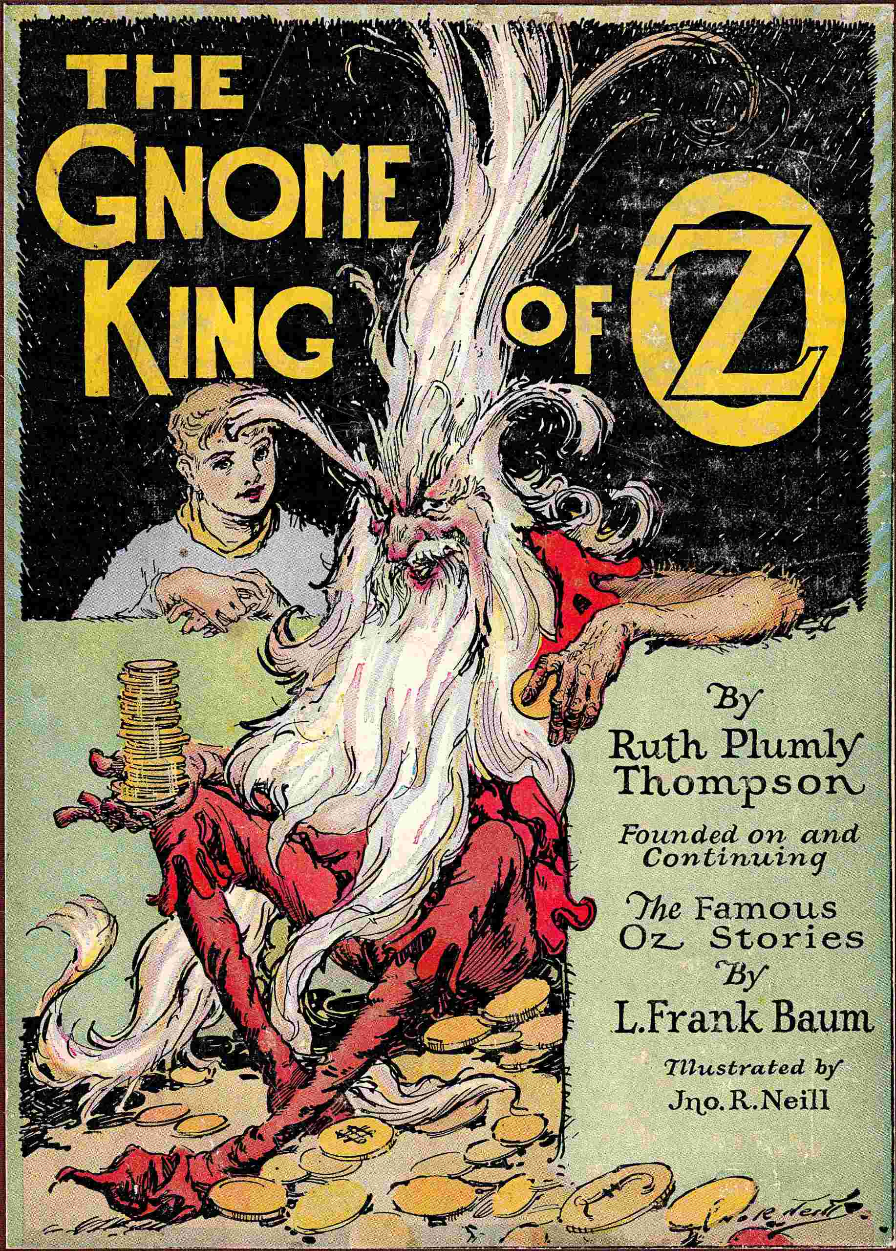 جلد کتاب The Gnome King of Oz