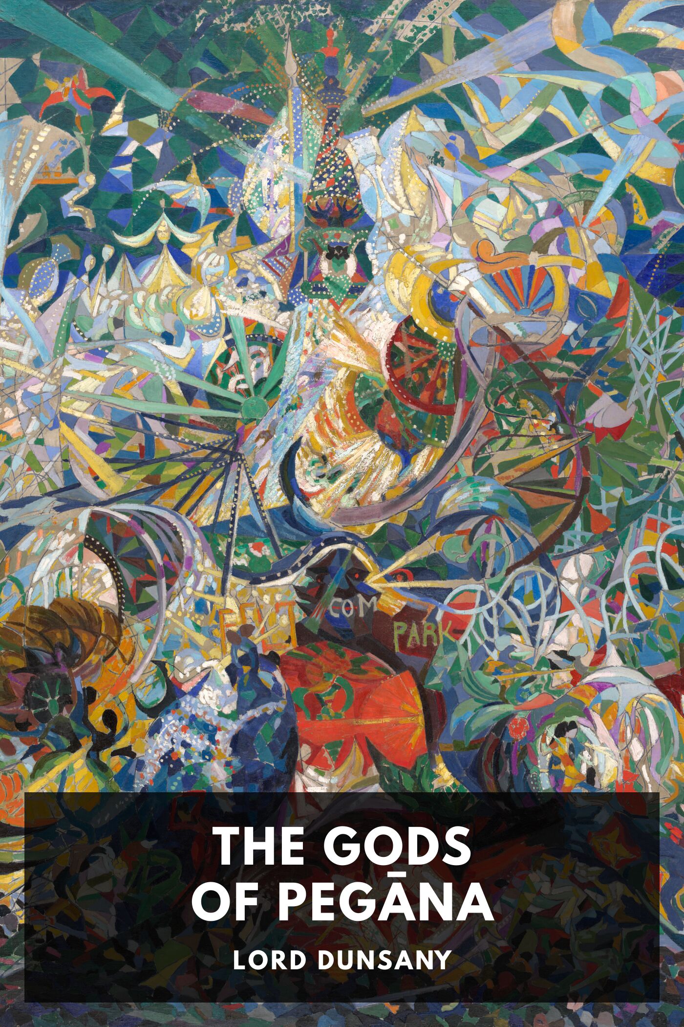 جلد کتاب The Gods of Pegana