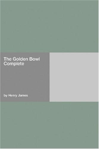 جلد کتاب The Golden Bowl