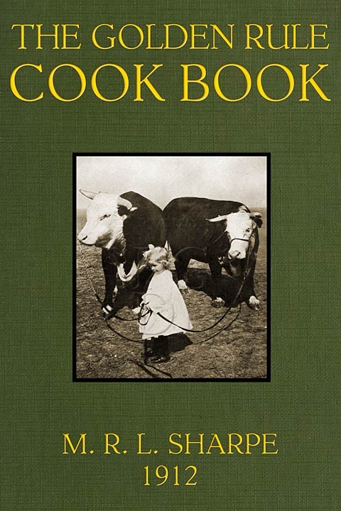 جلد کتاب The Golden Rule Cook Book