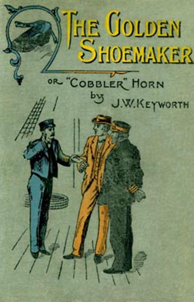 جلد کتاب The Golden Shoemaker or 'Cobbler' Horn