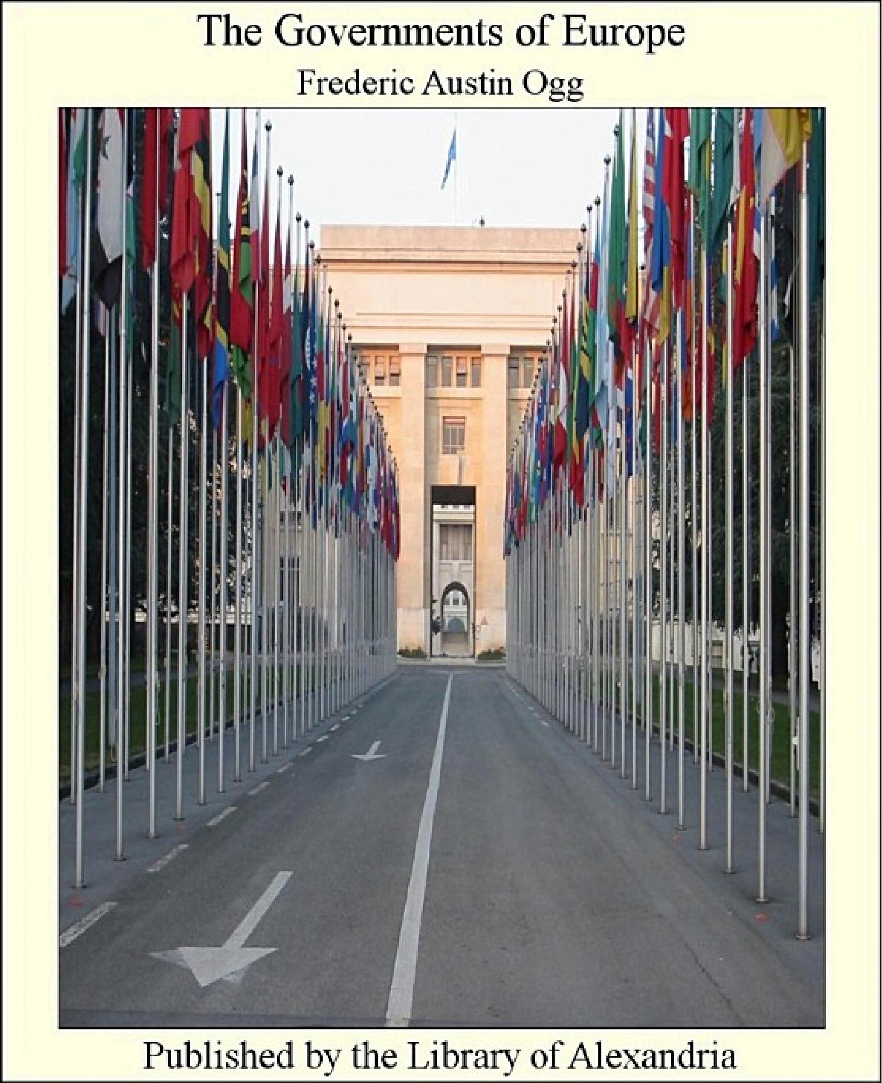 جلد کتاب The Governments of Europe