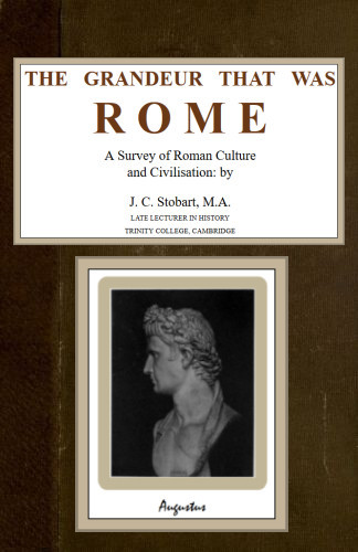 جلد کتاب The Grandeur That Was Rome
