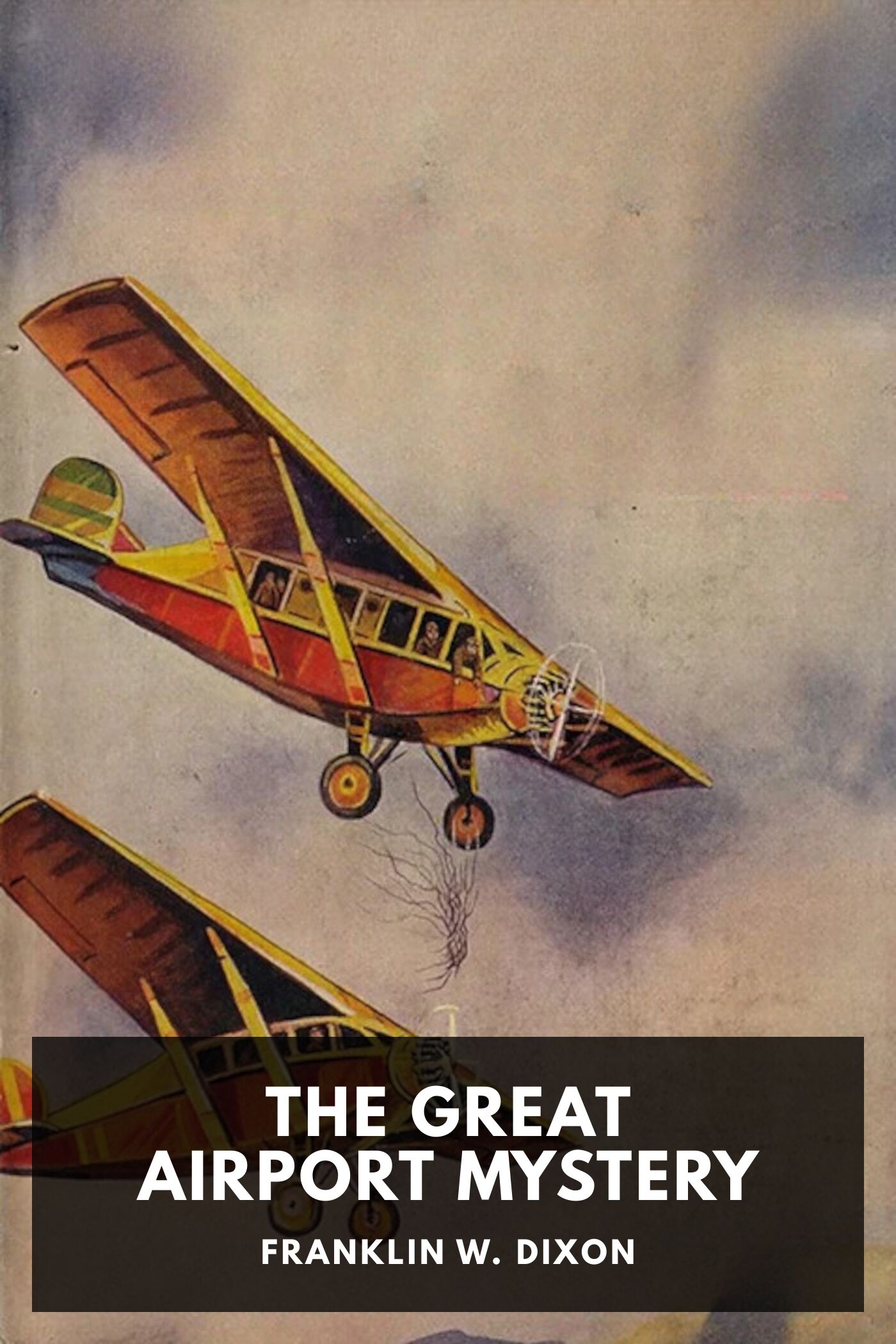 جلد کتاب The great airport mystery
