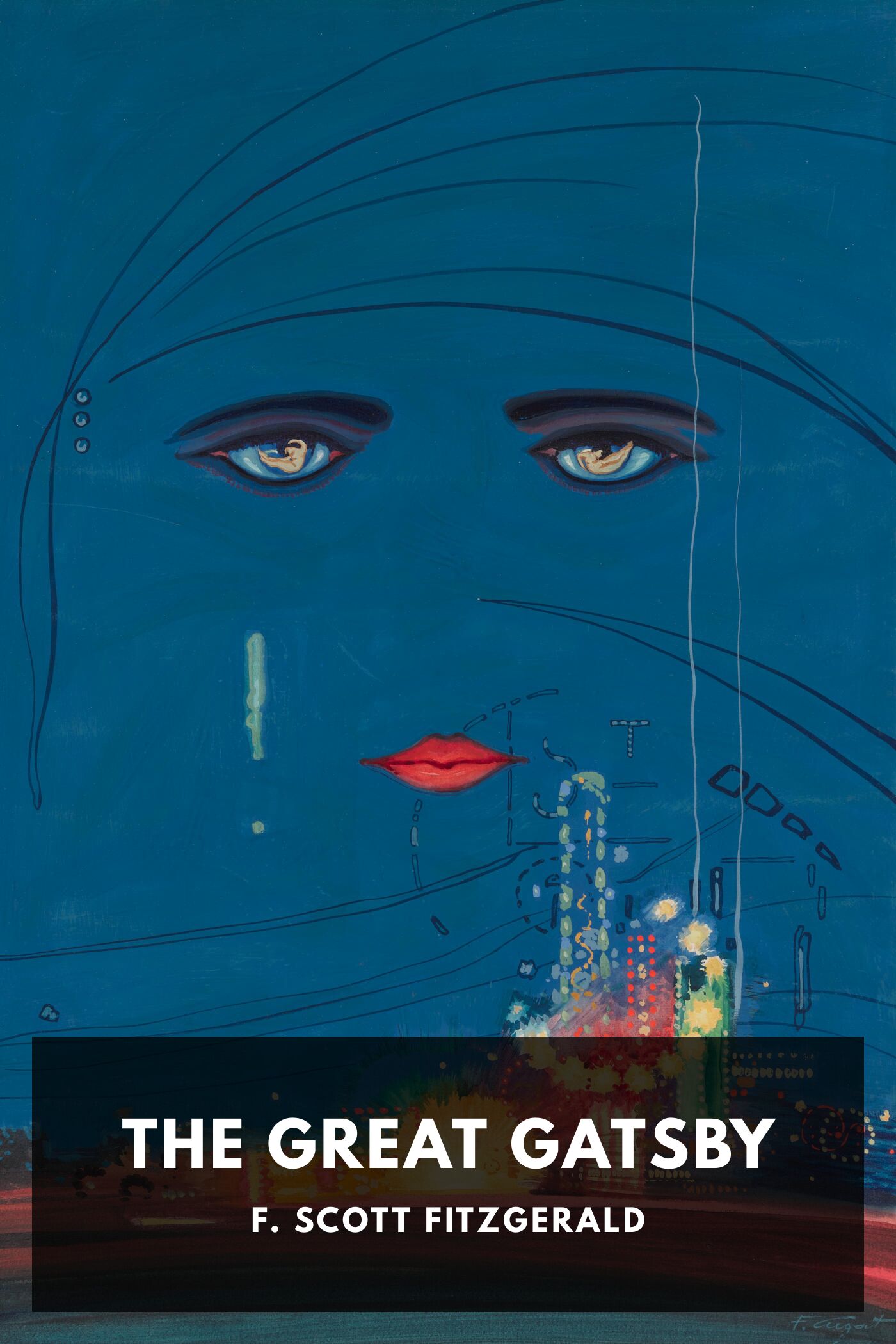 جلد کتاب The Great Gatsby