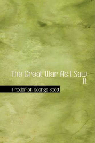 جلد کتاب The Great War As I Saw It