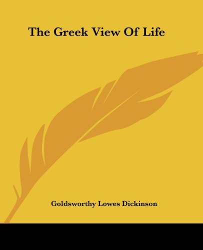 جلد کتاب The Greek View of Life