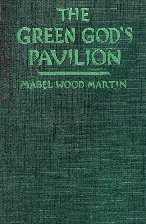 جلد کتاب The Green God's Pavilion: A Novel of the Philippines